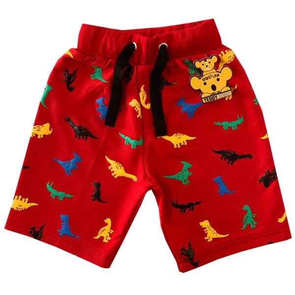  شلوارک پسرانه خرس کوچولو طرح دایناسور کد 04