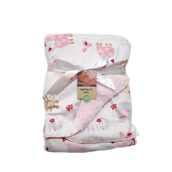 پتو نوزادی کارترز مدل Pink Giraffe