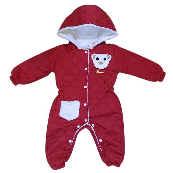 سرهمی نوزادی زمستانی مدل خرسی