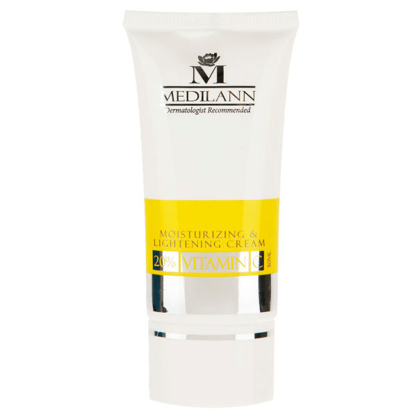 کرم مرطوب کننده و روشن کننده مدیلن مدل Vitamin C