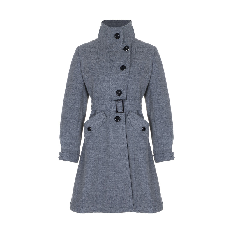 پالتو زنانه عروسکی بلو اند لایت