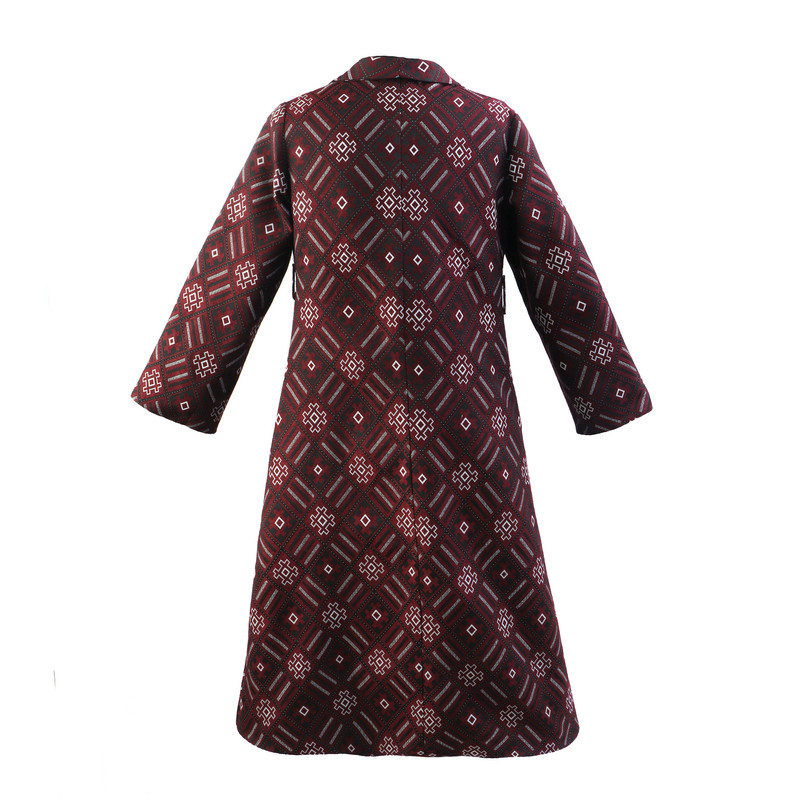 پالتو زنانه بلند سوزن دوزی