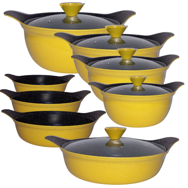 سرویس قابلمه گرانیتی 13 پارچه