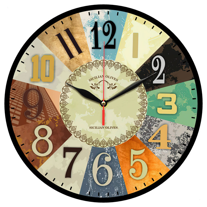 ساعت دیواری ام دی اف