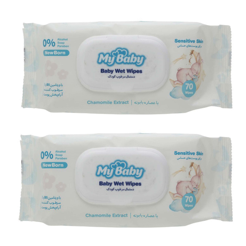 دستمال مرطوب کودک مای بی بی